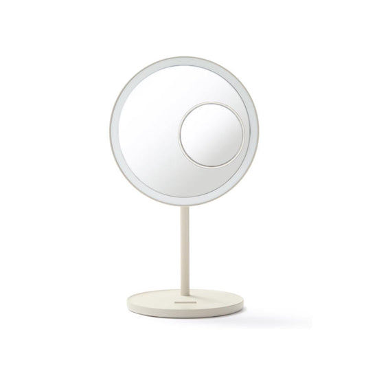 MUJI 無印良品 MJ-LMR2 無線 LED 化妝鏡與 5 倍放大鏡
