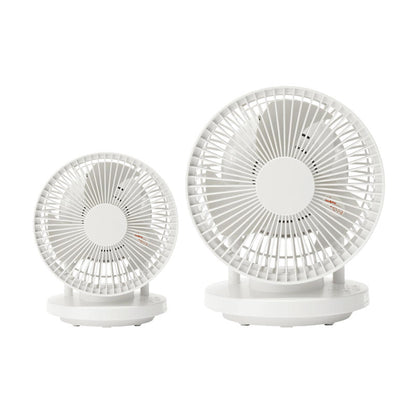 MUJI 無印良品白色360度循環扇6帖18帖大小比較