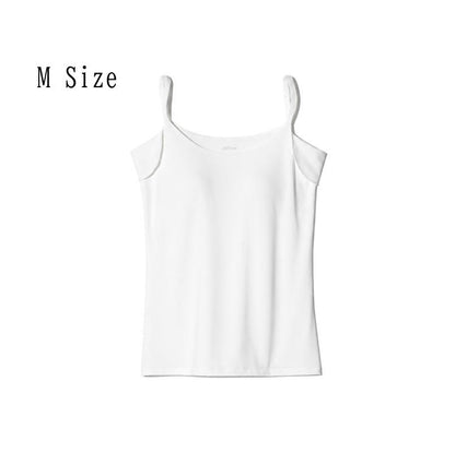 UNIQLO 女裝 AIRism 細肩帶背心白色M碼