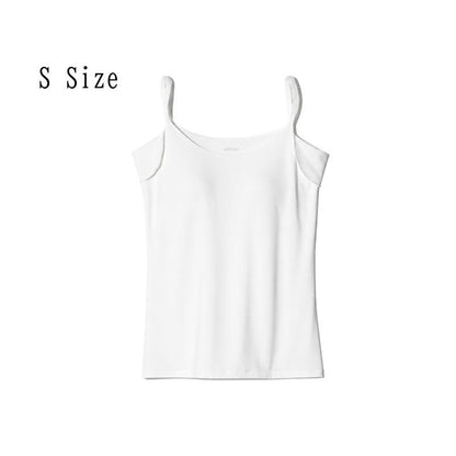 UNIQLO 女裝 AIRism 細肩帶背心白色S碼