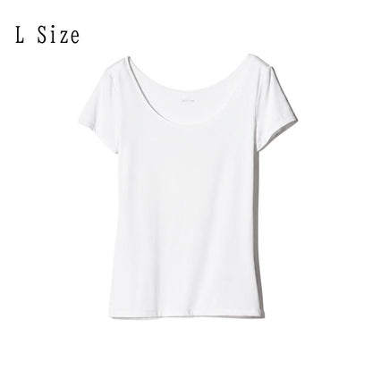 【日本直送】女款 AIRism U領短袖內搭T恤 2件組｜UNIQLO 491757｜日和優選