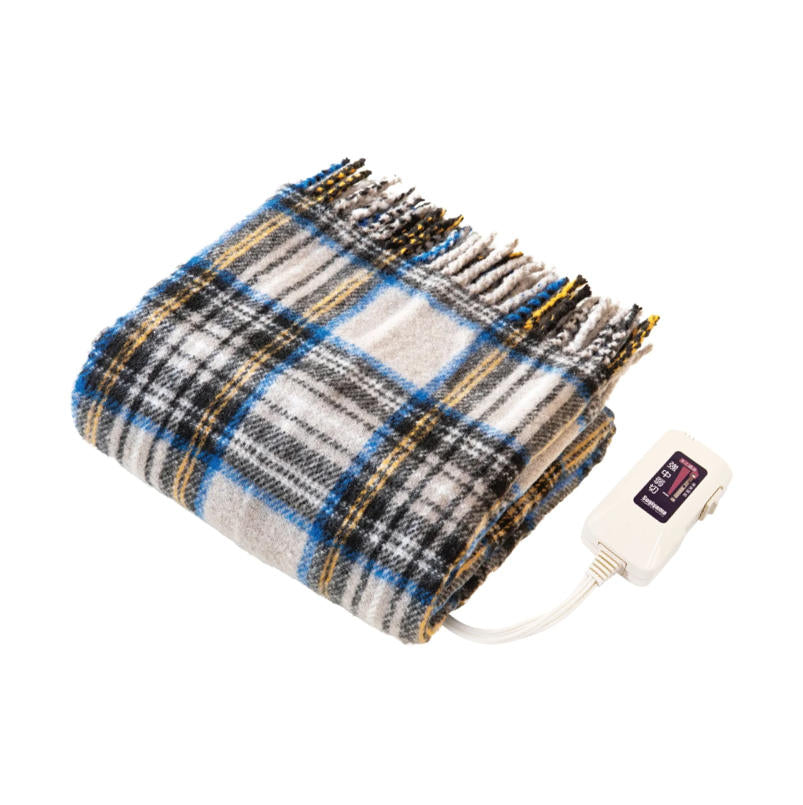 Sugiyama NA-055H 灰米格紋電熱毯 折疊展示並附控制器主圖