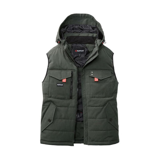 BURTLE 5054 THERMOCRAFT 電熱系統對應保暖背心 軍綠色