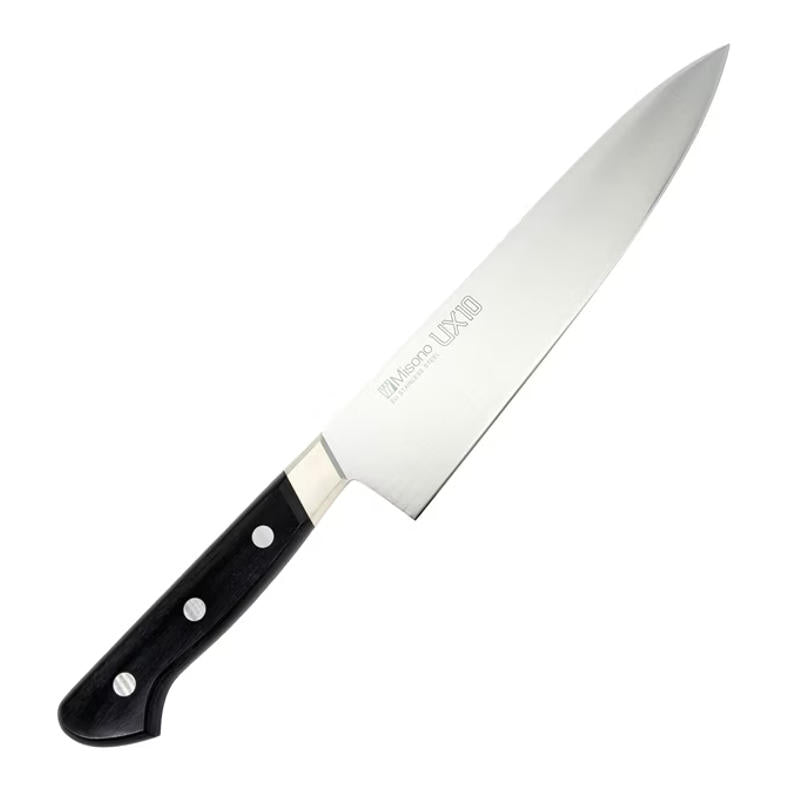 Misono UX10 牛刀 No.713 24公分黑色強化木刀柄 日本關市廚刀