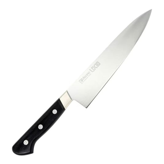 Misono UX10 牛刀 No.713 24公分黑色強化木刀柄 日本關市廚刀