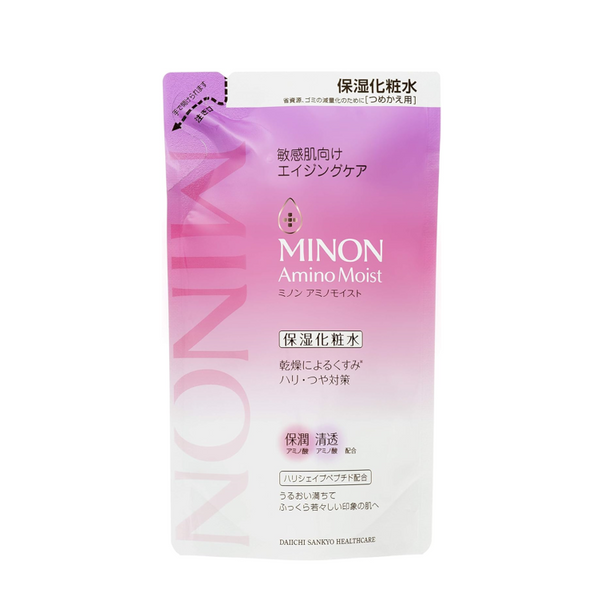 【MINON】氨基酸保濕抗老化妆水補充裝乳液 130mL【敏感肌】