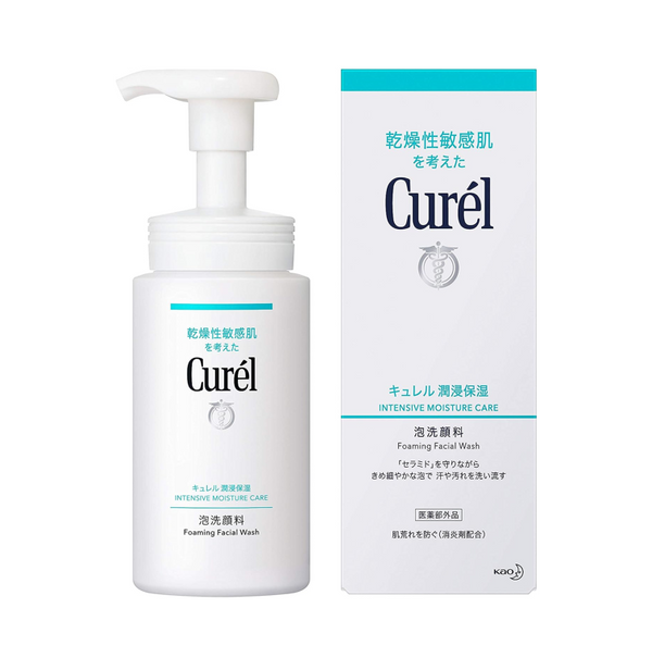 【Curel】珂潤浸潤保濕泡沫洗面乳150mL