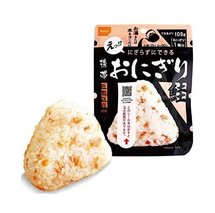 Onisi 尾西食品 防災食品 飯糰 4 種口味 ×2 共 8 袋 5 年保存 避難・露營・防災備糧