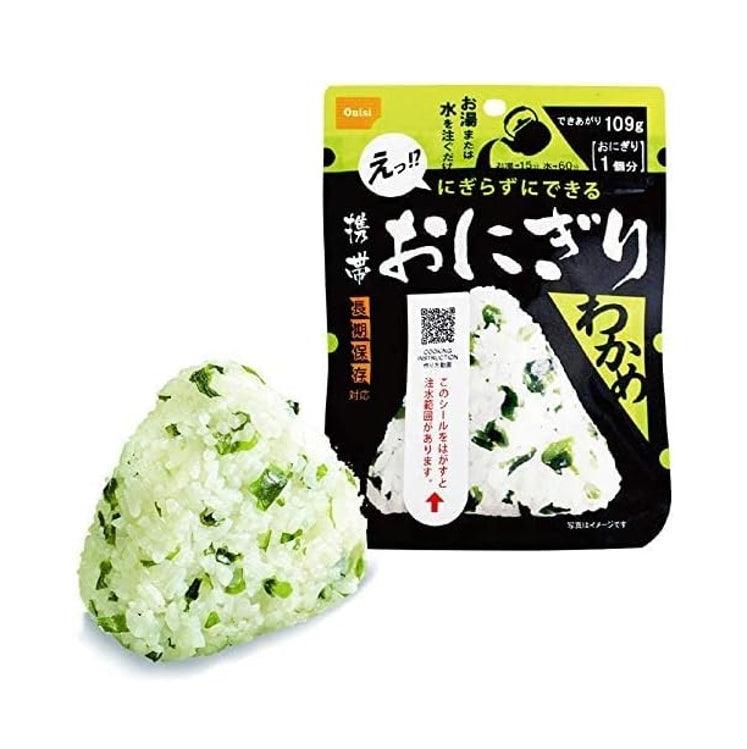 Onisi 尾西食品 防災食品 飯糰 4 種口味 ×2 共 8 袋 5 年保存 避難・露營・防災備糧