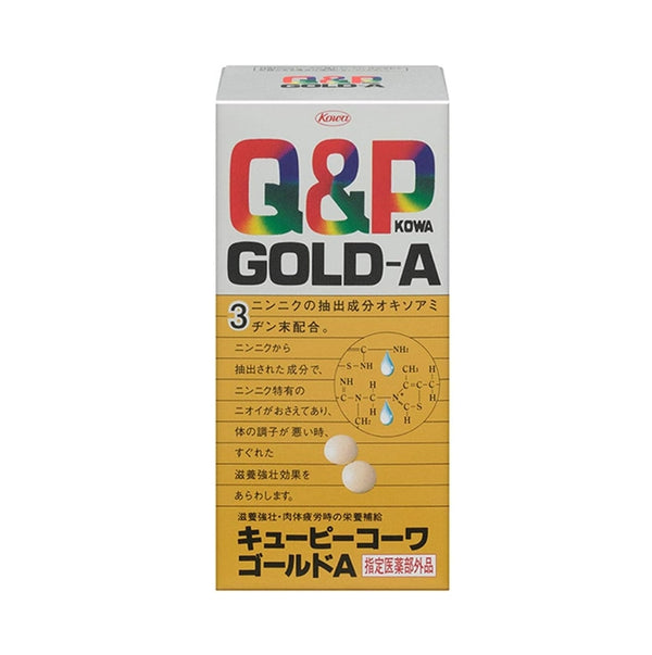 【興和製藥】KOWA Q&P GOLD  A 滋養強壮消除疲勞剤 180錠 指定醫藥部外品