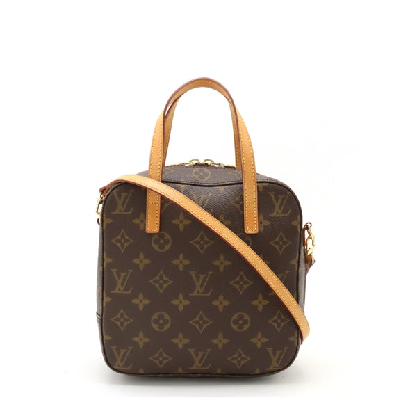 LV 二手正品 中古老花飯盒包 Louis Vuitton Spontini（Used A）