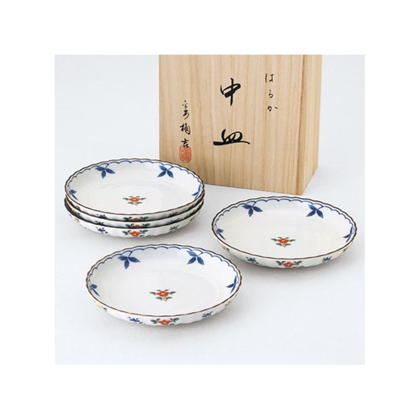 橘吉 たち吉 美濃焼 遙 小碟 5入 Tachikichi Haruka Small Plate Set Mino Ware