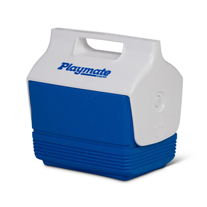 IGLOO PLAYMATE MINI 3L 藍色保冷箱，適合野餐、露營與日常飲料保冷使用