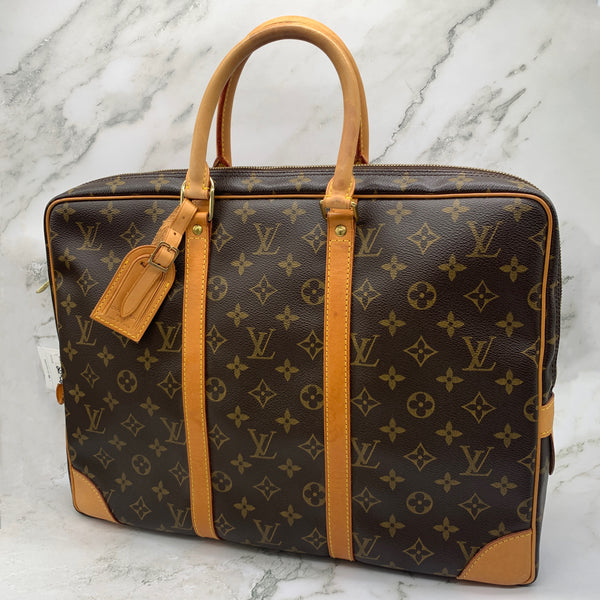 LV 中古老花公文包 Louis Vuitton monogram business bag（Used A）