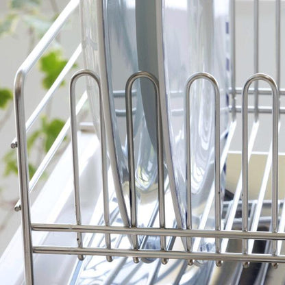 下村企販 日本燕三條 不鏽鋼自動瀝水籃 加長加寬版 (40432) | 日本法人直營 完稅直送