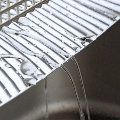 下村企販 日本燕三條 不鏽鋼自動瀝水籃 加長加寬版 (40432) | 日本法人直營 完稅直送