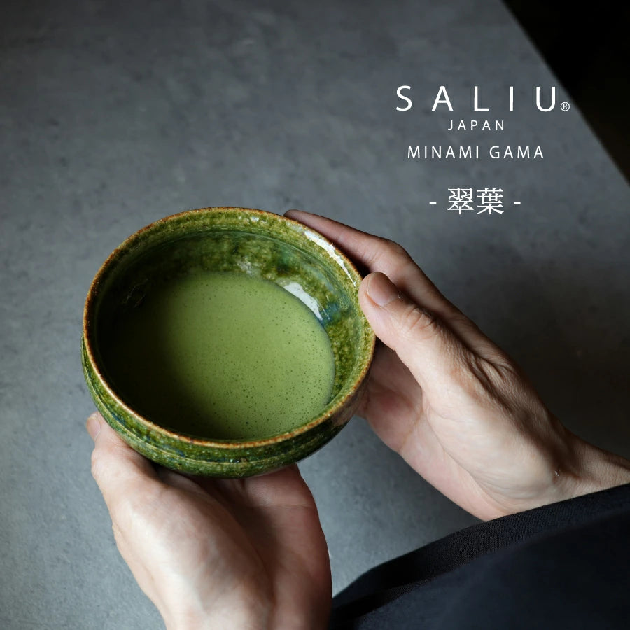SALIU南窯手工抹茶碗搭配抹茶使用情境