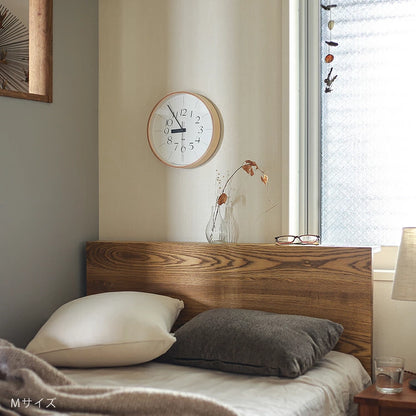 Lemnos RIKI CLOCK 203 掛鐘｜日系極簡木框壁掛時計 20.3cm