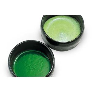 丸久小山園金輪抹茶薄茶與濃茶沖泡效果